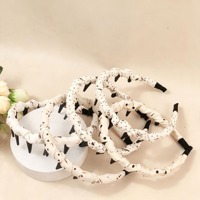 ASN印花缠绕带齿发箍 2