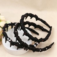 ASN印花缠绕带齿发箍 4
