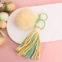 CM吊卡流苏毛球挂件 4