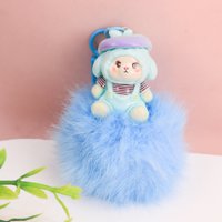 CM卡通小羊毛球挂件 5