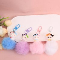CM吊卡卡通KT猫毛球挂件 2