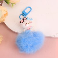 CM吊卡卡通KT猫毛球挂件 5