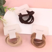 TE白盒5根咖色无缝皮筋 2