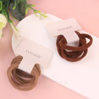 TE白盒5根咖色无缝皮筋 3