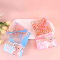 YD可爱女孩彩拆发器一次性皮筋组合 2