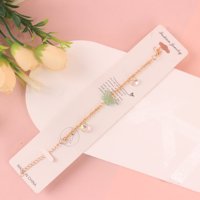 MZQ闪钻玉蝴蝶手链 3