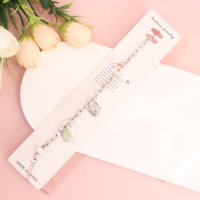 MZQ锁心玉水滴手链 3
