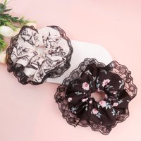 LL印花蕾丝边肠圈 2