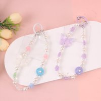 TL1108蝶恋菊手机链 4