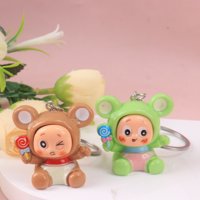 MN老鼠装卡通树脂挂件 4