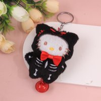 MN万圣节妆造KT猫铃铛毛绒挂件（颜色随机） 5