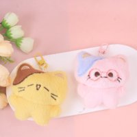 MN吊卡呆萌猫毛绒挂件（颜色随机） 2