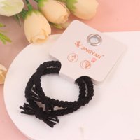 JY彩撞色编织打结皮筋 5