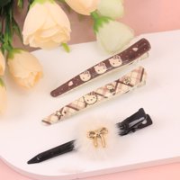 ALN印花+毛毛尖嘴压夹 4