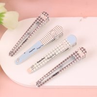 YD印花4个装鸭嘴夹 4